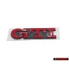 VW Original GTI Hinten Schriftzug Emblem Logo Rot Golf 3 - 1H6853687AJQN5