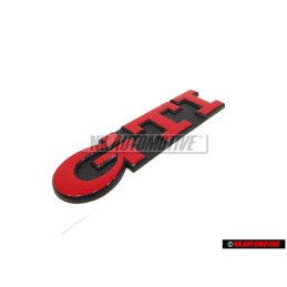 VW Original GTI Hinten Schriftzug Emblem Logo Rot Golf 3 - 1H6853687AJQN5