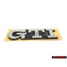 VW Original GTI Hinten Schriftzug Emblem Logo Chrom Golf 3 - 1H6853687AJZ10
