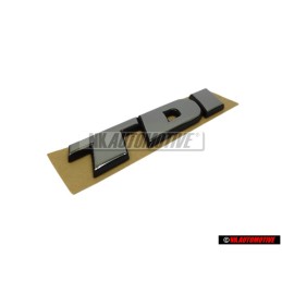 VW Original TDI Hinten Schriftzug Emblem Logo Chrom - 701853675B Z10