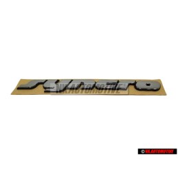 VW Original SYNCRO Hinten Schriftzug Emblem Logo Chrom Bus T4 - 701853675A Z10