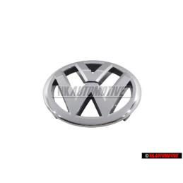 VW Original Vorne Kühlergrill Emblem Logo Zeichen Chrom - 1T0853601E ULM