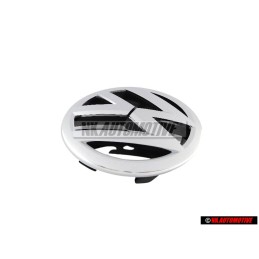 VW Original Vorne Kühlergrill Emblem Logo Zeichen Chrom - 1T0853601E ULM