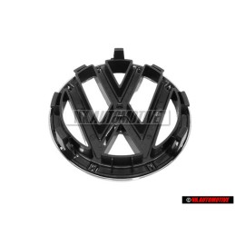 VW Original Vorne Kühlergrill Emblem Logo Zeichen Chrom - 1T0853601E ULM