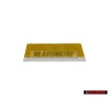 VW Original GTD Hinten Schriftzug Emblem Logo Chrom - 5G0853675R 2ZZ