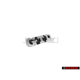 VW Original GTD Vorne Kühlergrill Emblem Schriftzug Chrom - 5G0853679R IDJ