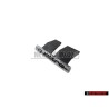 Audi Original QUATTRO Vorne Kühlergrill Emblem Schriftzug Chrom - 8N0853736A 2ZZ