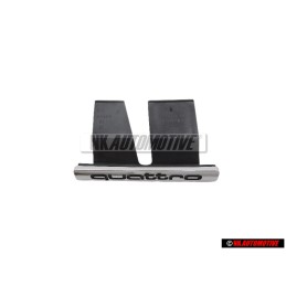 Audi Original QUATTRO Vorne Kühlergrill Emblem Schriftzug Chrom - 8N0853736A 2ZZ