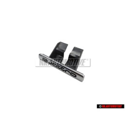 Audi Original QUATTRO Vorne Kühlergrill Emblem Schriftzug Chrom - 4E0853736A 2ZZ