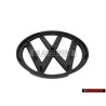 VW Original Vorne Kühlergrill Emblem Logo Zeichen Schwarz - 1J0853601A 041