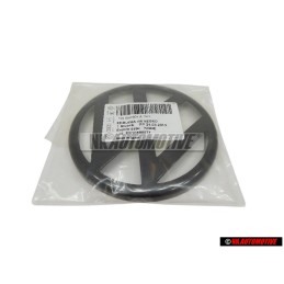 VW Original Vorne Kühlergrill Emblem Logo Zeichen Schwarz - 1J0853601A 041