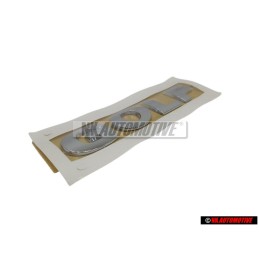 VW Original GOLF Hinten Schriftzug Emblem Logo Chrom - 1J6853687 739