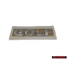 VW Original GOLF Hinten Schriftzug Emblem Logo Chrom - 1J6853687 739