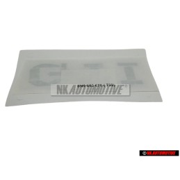 VW Original GTI 25 Jahre GTI Hinten Schriftzug Emblem Logo Golf 4- 6N0853675 739