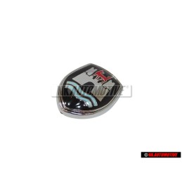 VW Original WOLFSBURG ULTIMA Plakette Emblem Wappen VW Käfer 1600i - 1BM853601B