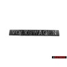 VW Original VOLKSWAGEN Hinten Schriftzug Emblem Logo Golf 1 - 171853685A FQ8