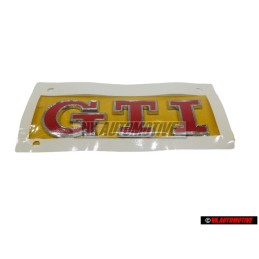 VW Original GTI Hinten Schriftzug Emblem Logo Rot Golf 7 - 5G0853675ACJZQ
