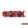 VW Original Golf 7 GTI Vorne Kühlergrill Emblem Schriftzug Rot - 5G0853679P WYR