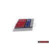 Audi Original RS2 Vorne Kühlergrill Emblem Schriftzug - 8A0853735B 2ZZ