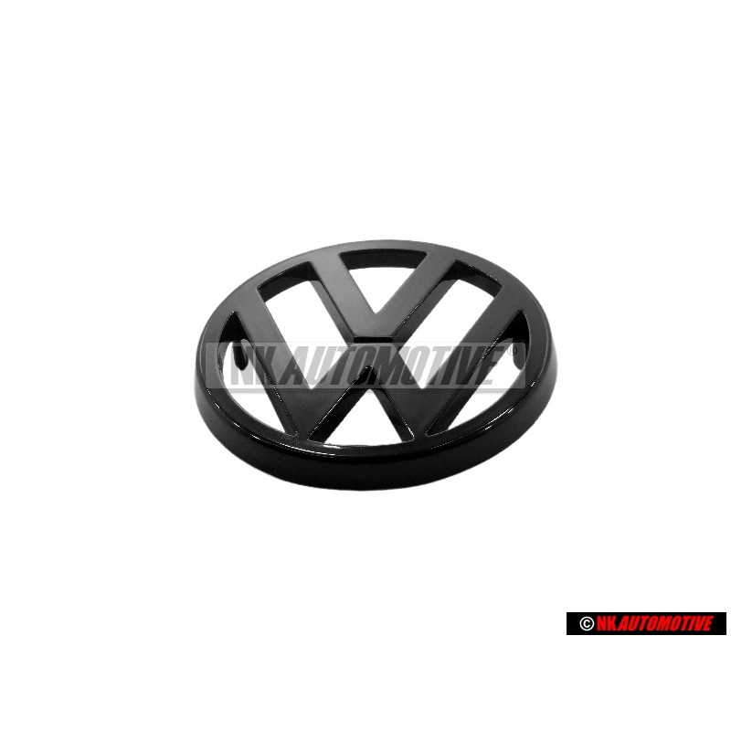 VW Original Vorne Kühlergrill Emblem Logo Zeichen Schwarz - 171853601 041