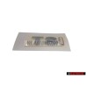 VW Original TSI Hinten Schriftzug Emblem Logo Chrom Rot - 1K0853675AGGQF