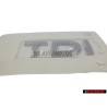 VW Original TDI Hinten Schriftzug Emblem Logo Chrom - 1K5853675B 739