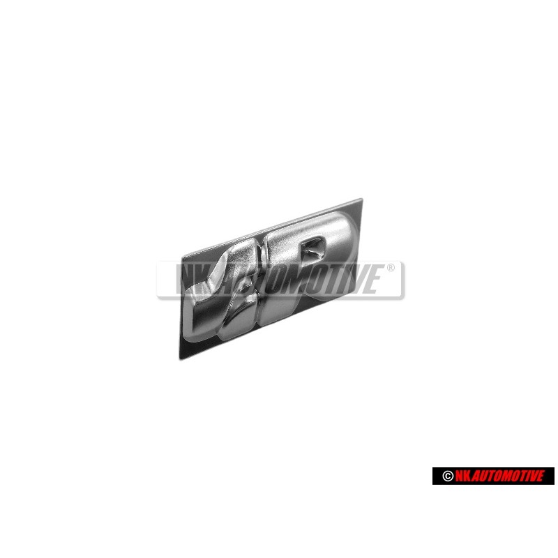 VW Original R32 Schriftzug Emblem Logo für Lenkrad Aluminium - 1J0419685