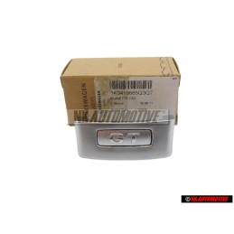 VW Original GT Schriftzug Emblem Logo für Lenkrad Aluminium - 1K0419685Q 3Q7