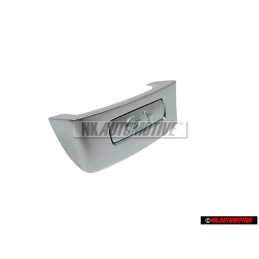 VW Original GT Schriftzug Emblem Logo für Lenkrad Aluminium - 1K0419685Q 3Q7
