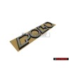 VW Original POLO Hinten Schriftzug Emblem Logo Chrom - 6N0853687E Z10