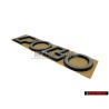 VW Original POLO Hinten Schriftzug Emblem Logo Chrom - 6N0853687E Z10