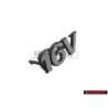 VW Original 16V Vorne Kühlergrill Emblem Schriftzug Chrom - 6N0853679 Z10