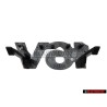 VW Original 16V Vorne Kühlergrill Emblem Schriftzug Chrom - 6N0853679 Z10