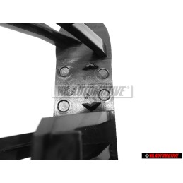 VW Original GTI Vorne Kühlergrill Emblem Schriftzug Chrom - 6E0853679D PWV