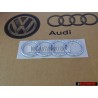 Audi Original Ringe Hinten Schriftzug Emblem Logo Zeichen Chrom - 443853742 2ZZ