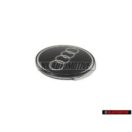 Audi Original Ringe Plakette Schriftzug Emblem Logo für Lenkrad - 8A0419685