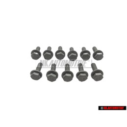 11x VW Original Sechskantschraube (Kombi) - N 90533002
