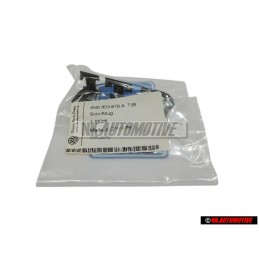 VW Original GTI Vorne Kühlergrill Emblem Schriftzug Chrom - 6N0853679A 739