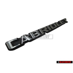 VW Original CABRIOLET Hinten Schriftzug Emblem Logo US - 155853687B GX2