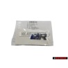 VW Original R LINE Seite Schriftzug Emblem Logo Chrom Blau - 5N0853688 HCE