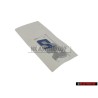 VW Original R LINE Seite Schriftzug Emblem Logo Chrom Blau - 5N0853688 HCE