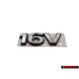 VW Original 16V Hinten Schriftzug Emblem Logo Chrom - 7M0853675C Z10