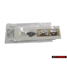 VW Original RABBIT 2.5 Hinten Schriftzug Emblem Logo Chrom - 1K0853675AJ739