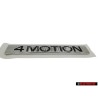 VW Original 4MOTION Hinten Schriftzug Emblem Logo Chrom - 3C0853675D FXC