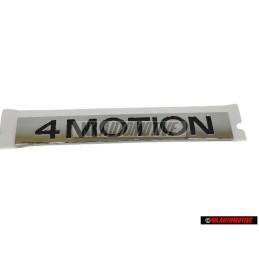 VW Original 4MOTION Hinten Schriftzug Emblem Logo Chrom - 3C0853675D FXC
