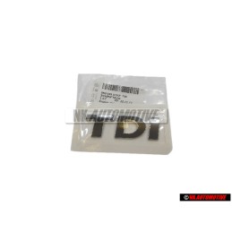 VW Original TDI Hinten Schriftzug Emblem Logo Chrom - 5K0853675P 739