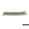 VW Original SCIROCCO Hinten Schriftzug Emblem Logo Chrom - 1K8853687A 739