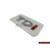 VW Original TDI Hinten Schriftzug Emblem Logo Chrom Rot - 5K0853675APGQF