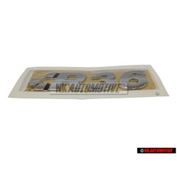 VW Original R36 Hinten Schriftzug Emblem Logo Chrom - 3C0853675AE739