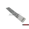 VW Original Kennschild - 034010006C